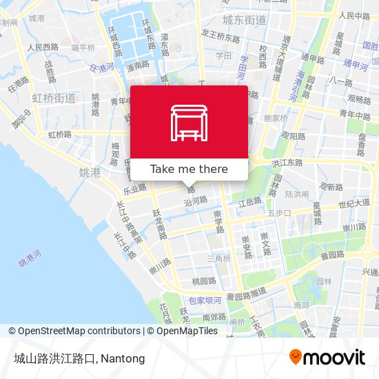 城山路洪江路口 map