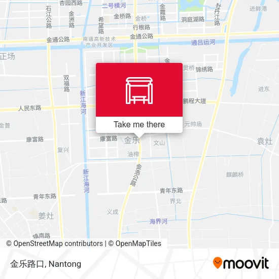 金乐路口 map