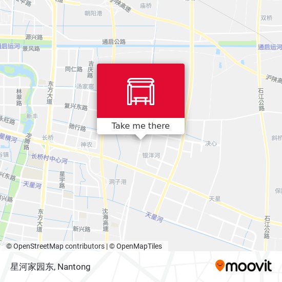星河家园东 map