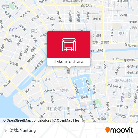 轻纺城 map