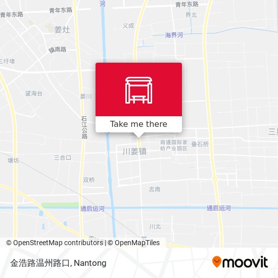 金浩路温州路口 map