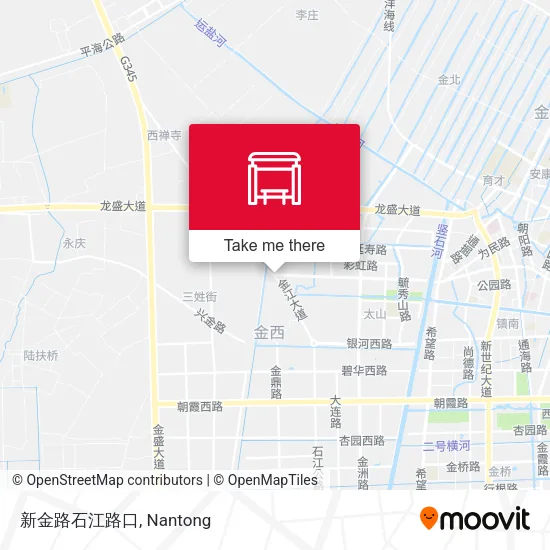 新金路石江路口 map