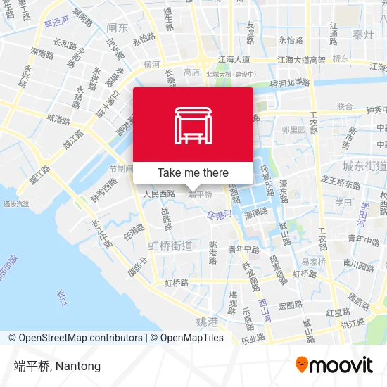 端平桥 map