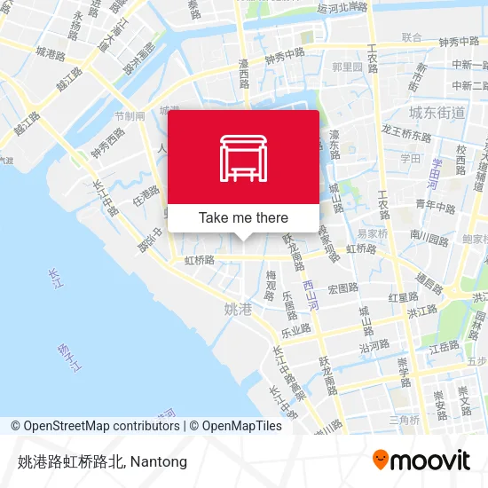 姚港路虹桥路北 map