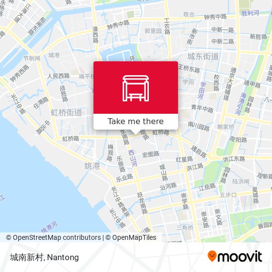 城南新村 map