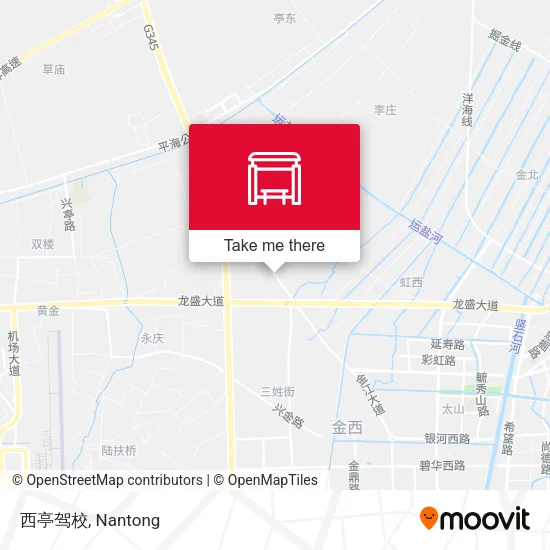 西亭驾校 map