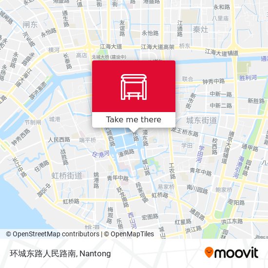 环城东路人民路南 map