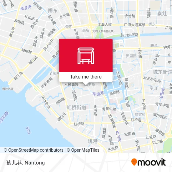 孩儿巷 map