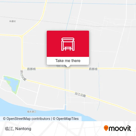 临江 map