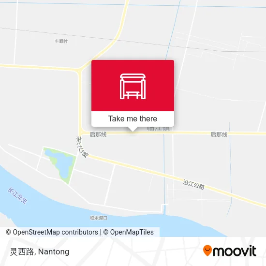 灵西路 map