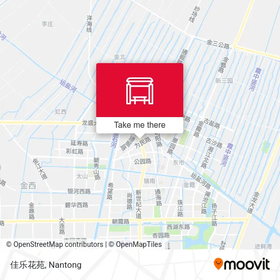 佳乐花苑 map