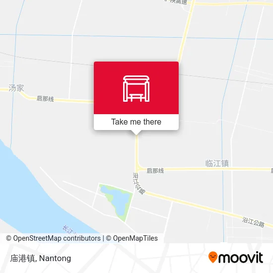 庙港镇 map