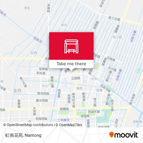 虹南花苑 map