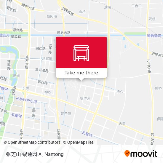 张芝山·锡通园区 map