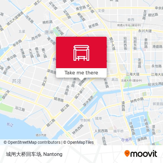 城闸大桥回车场 map