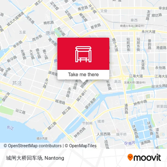 城闸大桥回车场 map