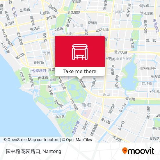 园林路花园路口 map