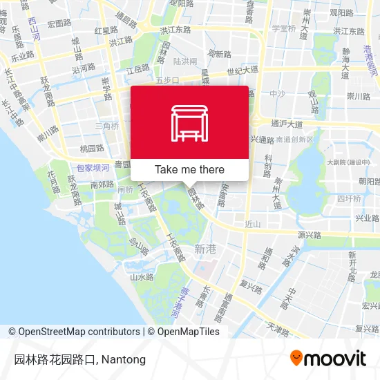 园林路花园路口 map