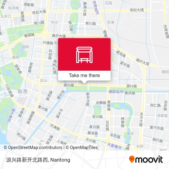 源兴路新开北路西 map