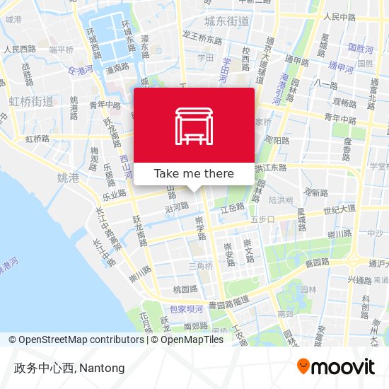 政务中心西 map