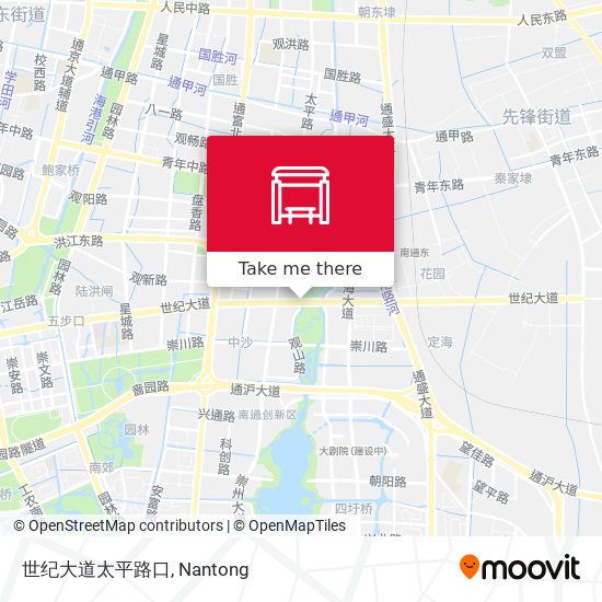 世纪大道太平路口 map