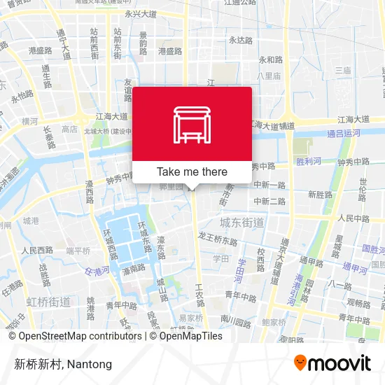 新桥新村 map