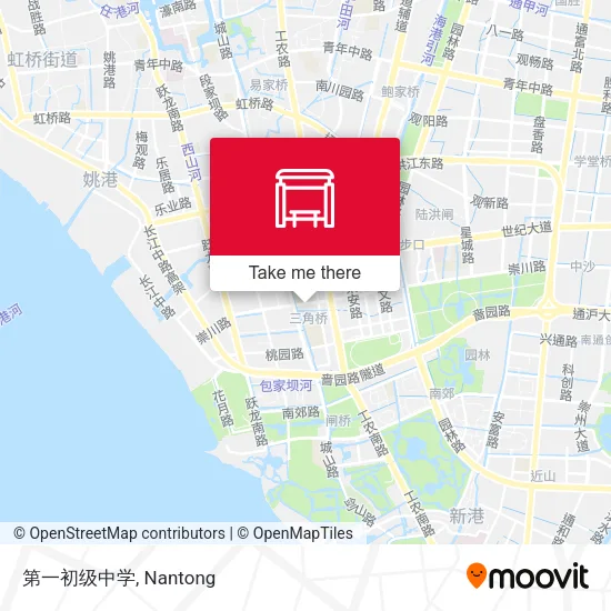 第一初级中学 map