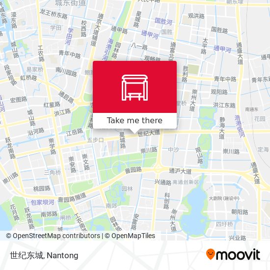 世纪东城 map