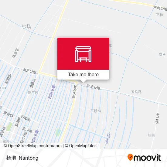 杨港 map