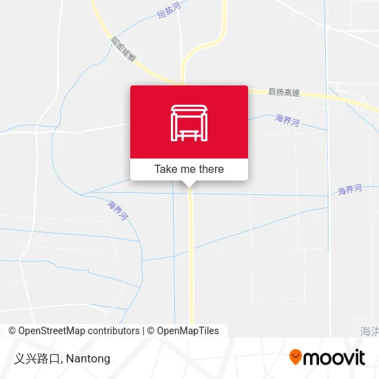 义兴路口 map