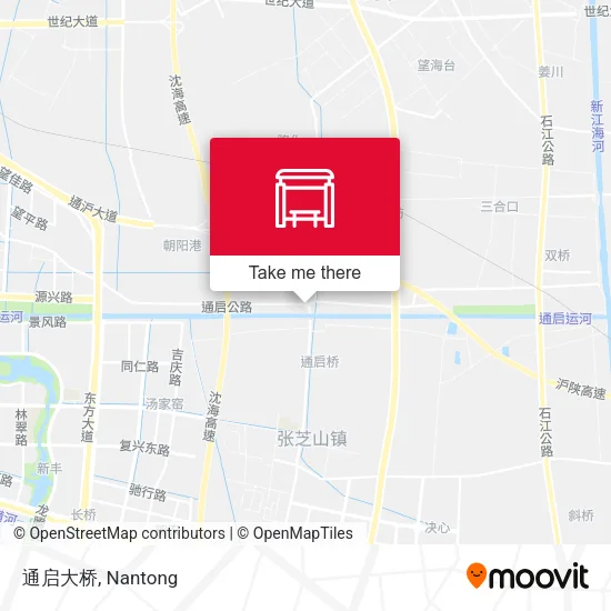 通启大桥 map