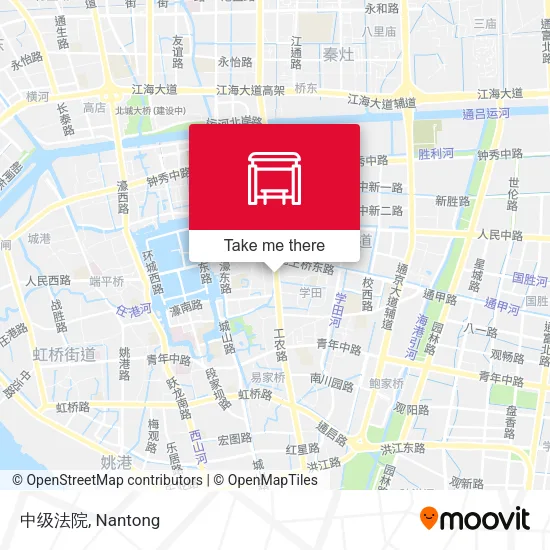 中级法院 map