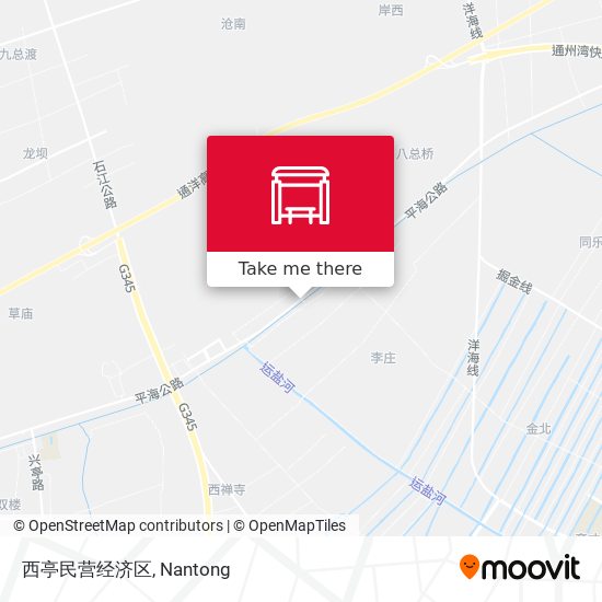 西亭民营经济区 map