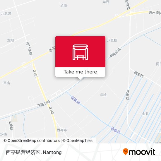 西亭民营经济区 map
