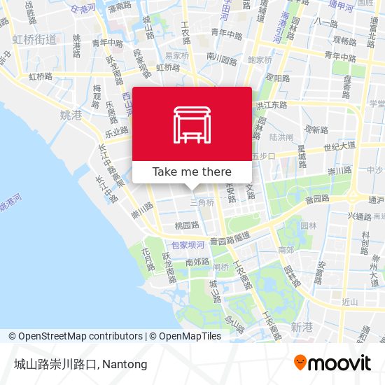 城山路崇川路口 map