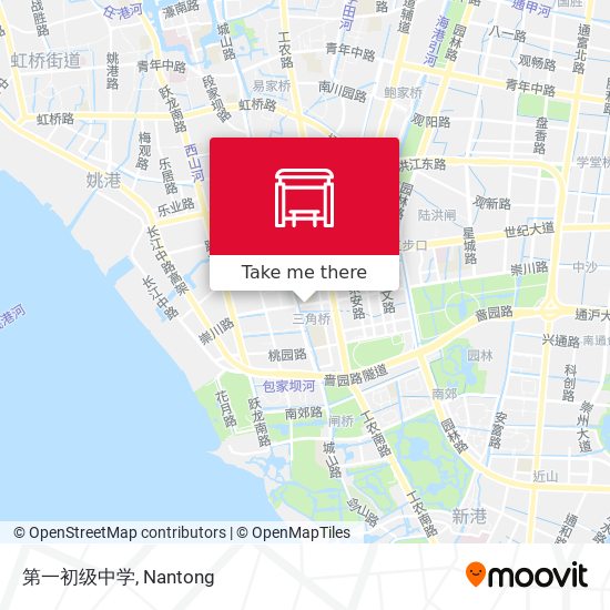 第一初级中学 map