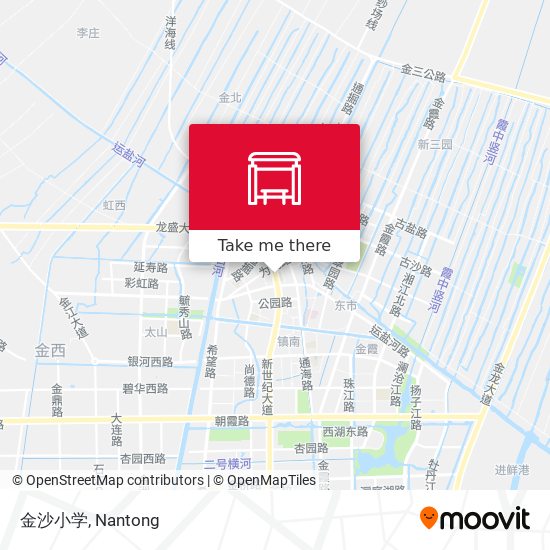 金沙小学 map