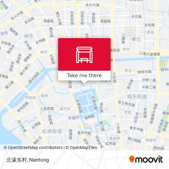 北濠东村 map