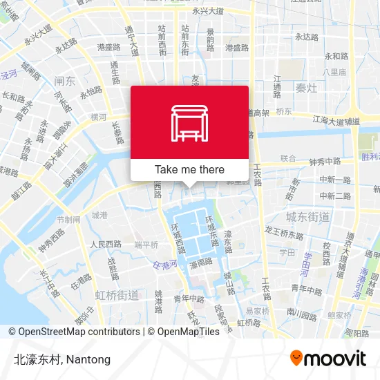 北濠东村 map
