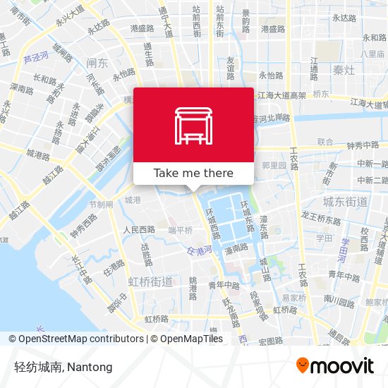 轻纺城南 map
