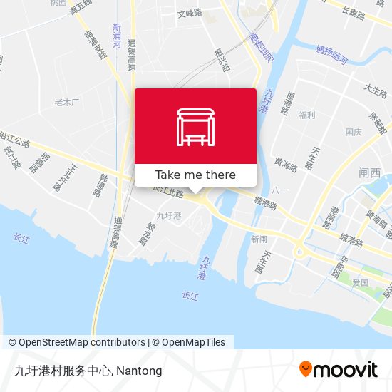九圩港村服务中心 map