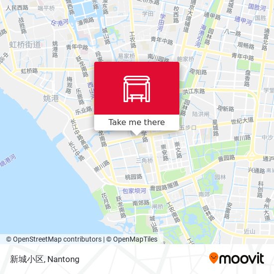 新城小区 map
