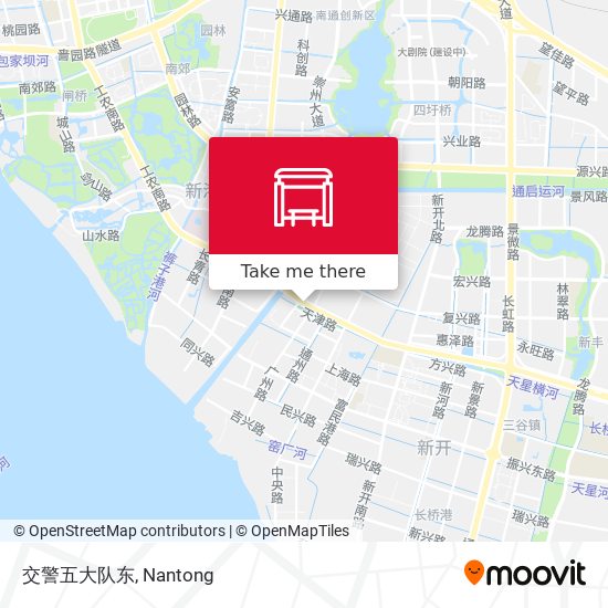 交警五大队东 map