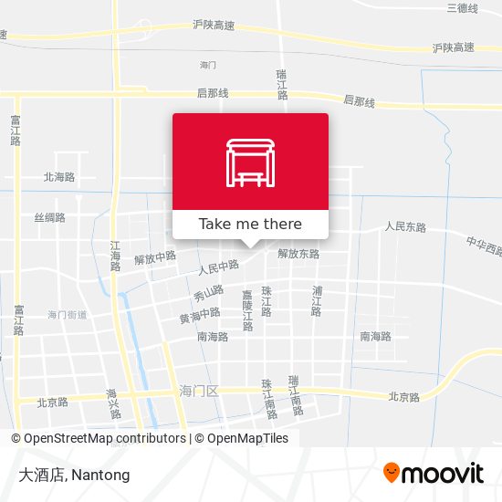 大酒店 map