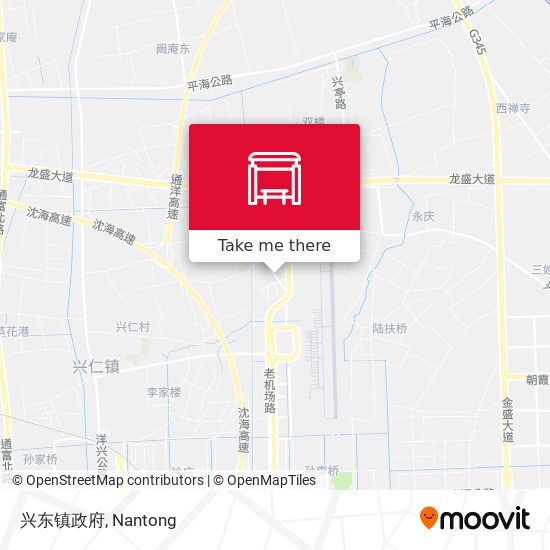 兴东镇政府 map
