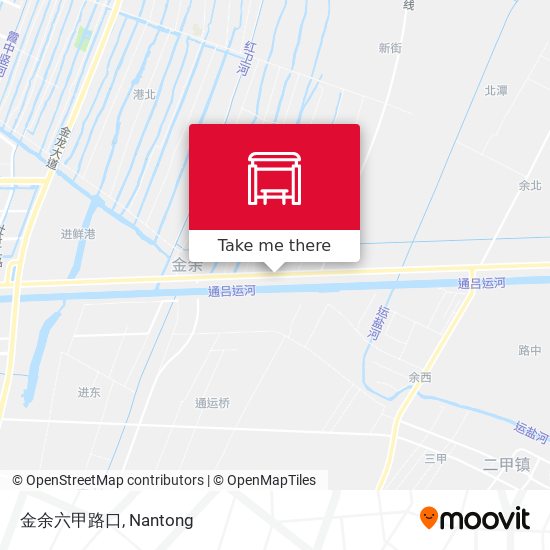 金余六甲路口 map