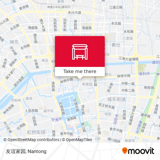 友谊家园 map