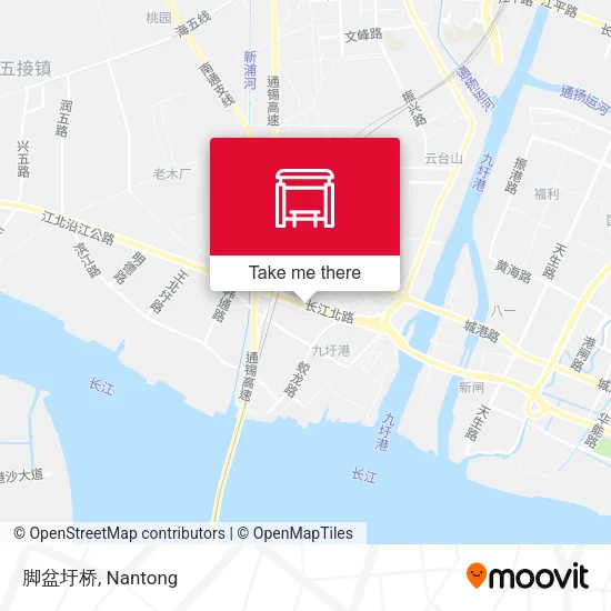 脚盆圩桥 map