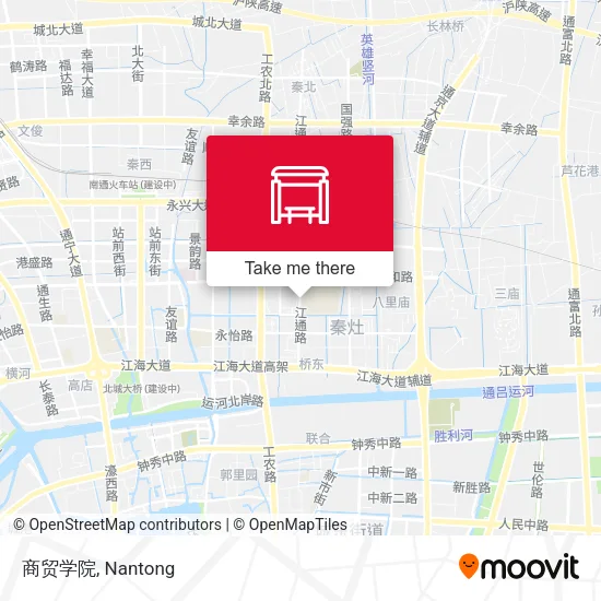 商贸学院 map