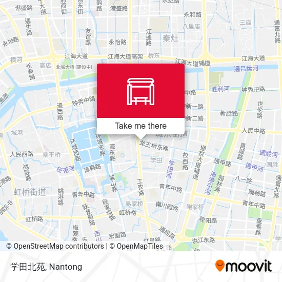 学田北苑 map